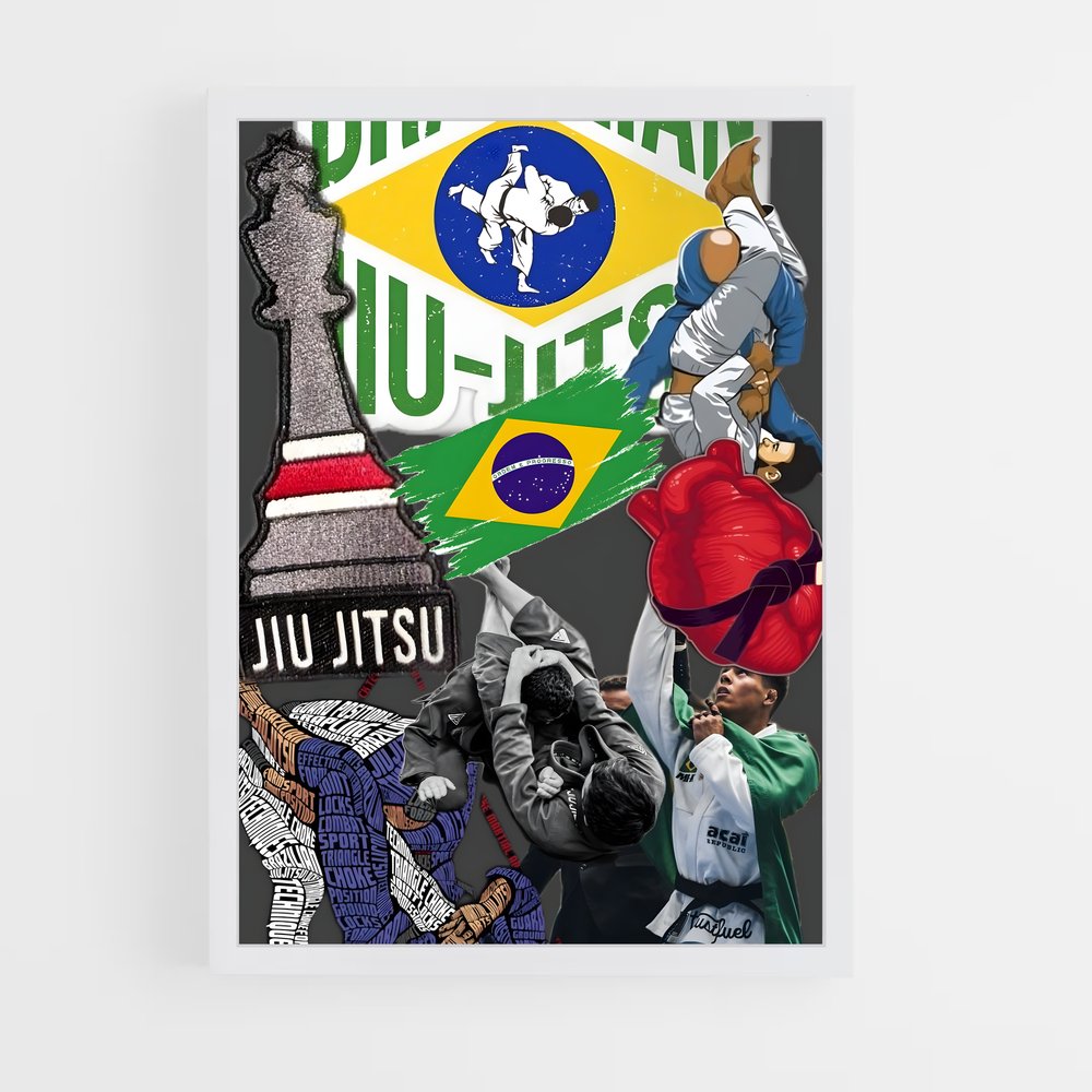 Poster L'Art du Jiu-Jitsu – affiche Jiu-jitsu brésilien (vue 3)